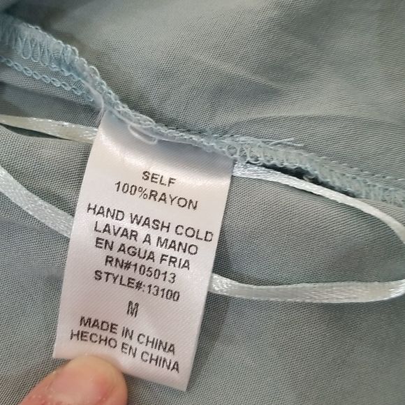 BOHO chic vintage look EMBROIDERED sleeveless top, size Medium - Picture 8 of 16